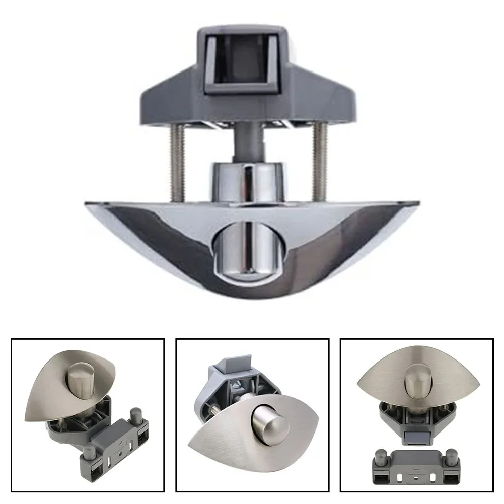 

For RV Interior Cabinet Latch With Push Button Functionality For Camper Boat Car Truck Zinc Alloy Material Build