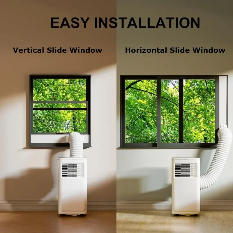 Timer verticale del condizionatore d'aria portatile prettzi, staccabile con telecomando del pannello di controllo