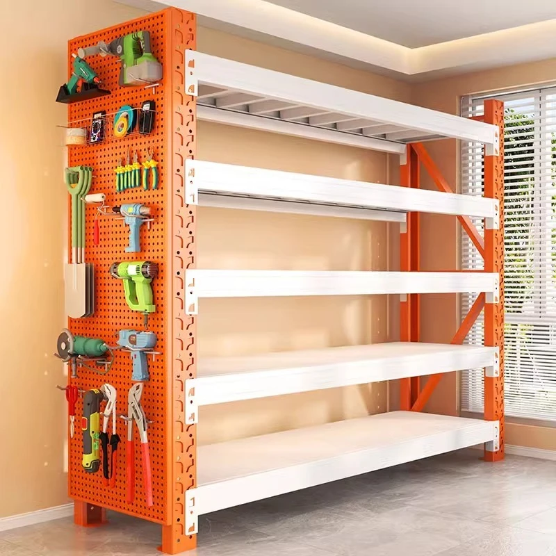 

Warehouse thickened shelves Industrial heavy-duty multi-layer shelves Multifunctional steel storage Commercial display racks