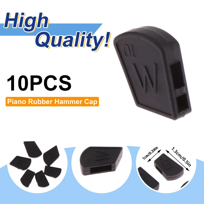 Novo! 10 Peças/lote de Capas de Borracha para Martelos de Piano Elétrico para Casio PX120 150 160 330 350 860 AP 200 250 450 400 700 CDP100 CDP200