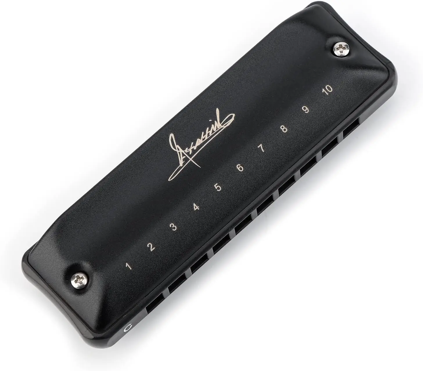 

10 Hole 20 Tone C Key Harmonica for Adults Kids Beginners with Case