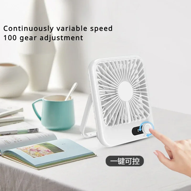 Ventilateur de bureau USB portable ultra-mince, charge de l'énergie éolienne, petit ventilateur d'aromathérapie pour le refroidissement d'été, équipement portable, nouveau, 2024