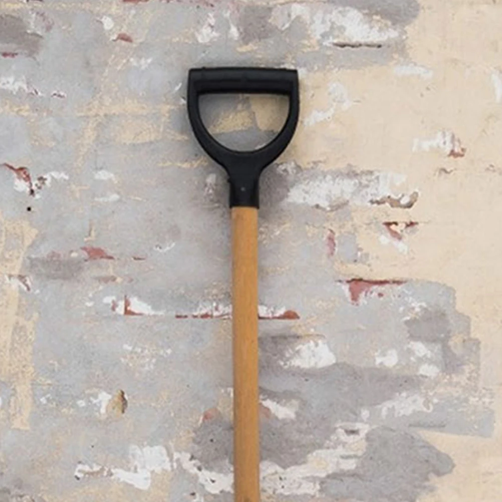 

6Pcs D Shaped Snow Shovel Handle Plastic Replacement Easy Install Smooth Comfortable Grip Handle Digging Raking Tool