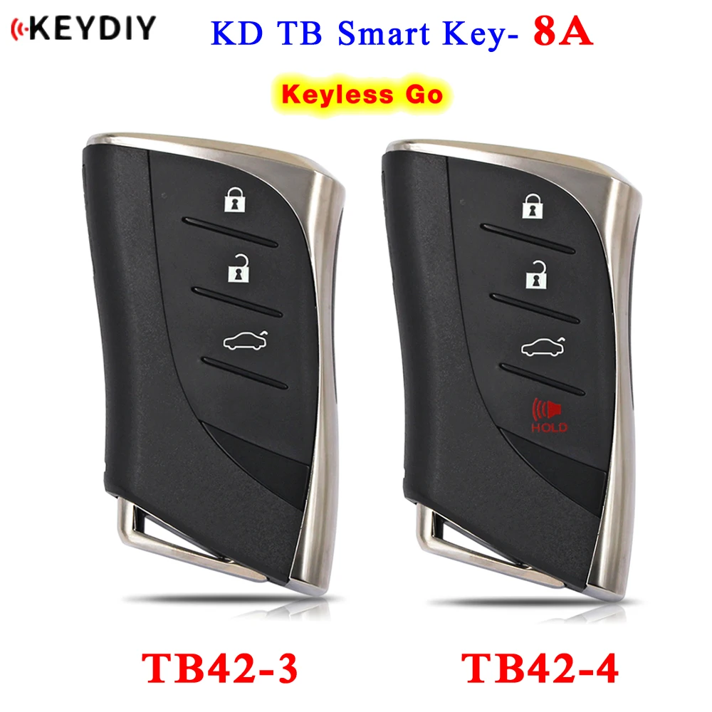 

KEYDIY KD 8A Smart Key Universal Remote TB42 TB42-3 TB42-4 for Lexus ES300h ES350 GX460 LS500 FCCID: 0440 3410