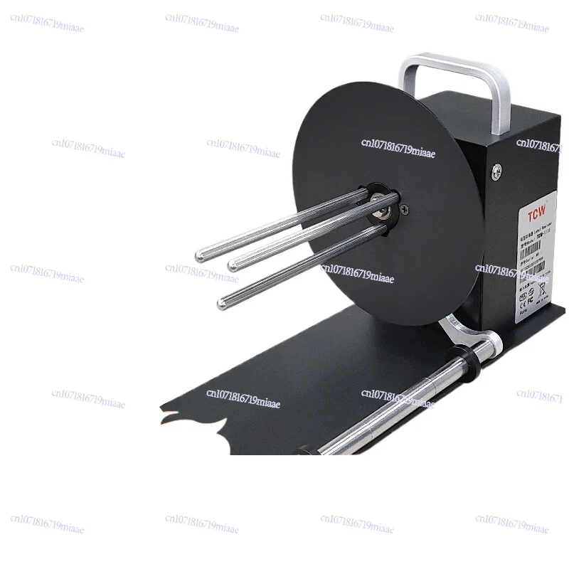 Automatic Label Coreless Rewinder Labeling Machine Dumb Silver Paper Hanging Tag Washing Water Mark Small Label Rewinder