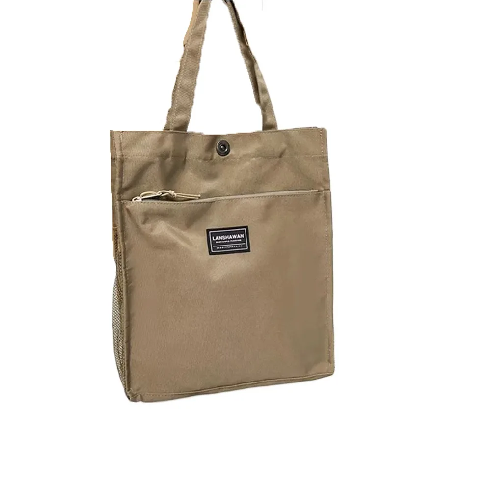عارضة الذكور التنقل حمل حقيبة أكسفورد القماش سعة كبيرة حقيبة يد خفيفة الوزن للماء تنوعا قماش حقيبة كتف في الهواء الطلق #2