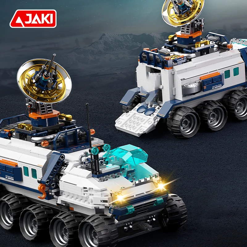 CK002 Exploration series Dawn Interplanetary exploration Vehicle collection building blocks for boys and children toy gift