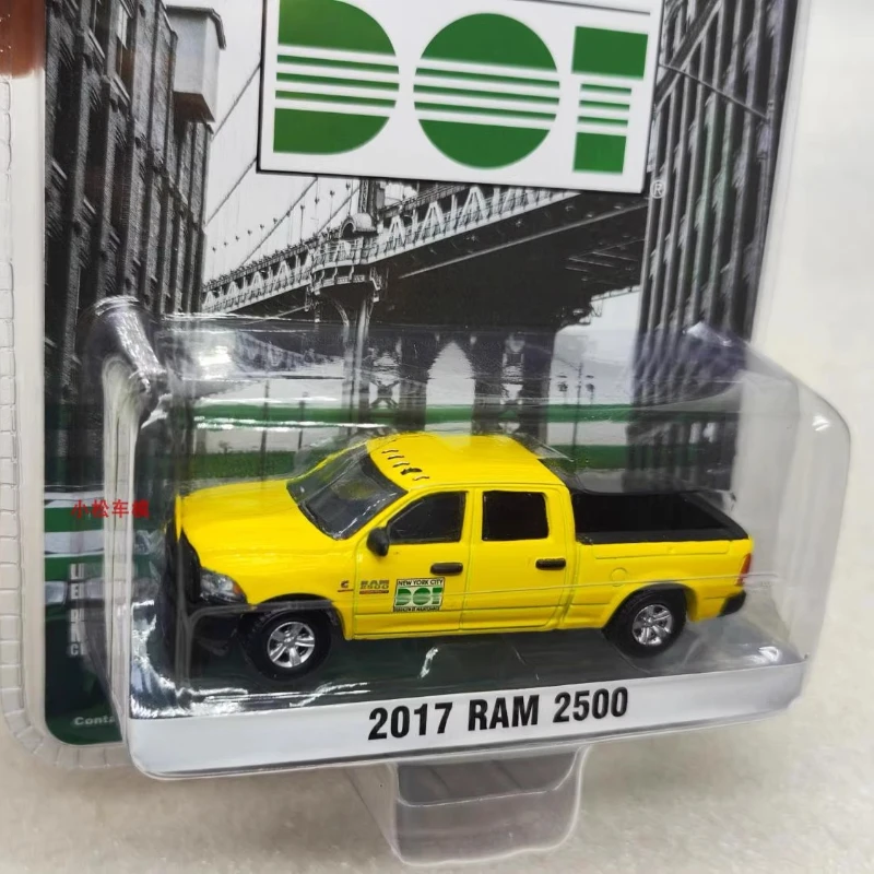 

Green Light 1:64 2017 Ram 2500-NYC DOT Pickup Truck 30173 Collection Toys Small Gifts Model Wall Hanging