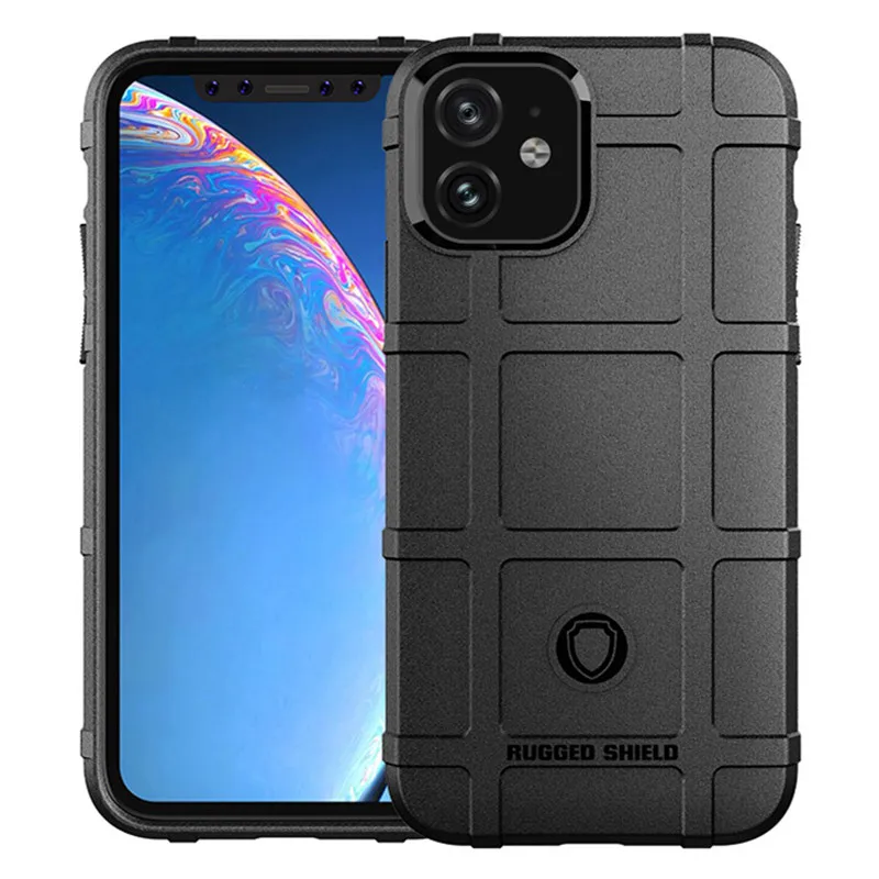 

Silicone Case for Apple iPhone 11 Armor Anti Knock Shield Shockproof Back Cover For iphone 11 Military Heavy Duty Cases