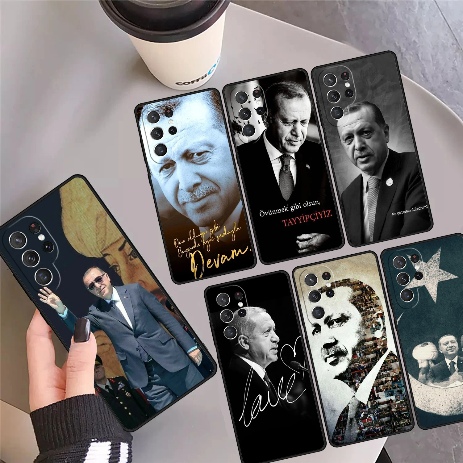 

Чехол для телефона с Турции Реджеп Тайип Эрдоган для Samsung Galaxy S24 S25 Ultra 23 S22 Plus S21fe Lite S20 Note 10 Pro 20