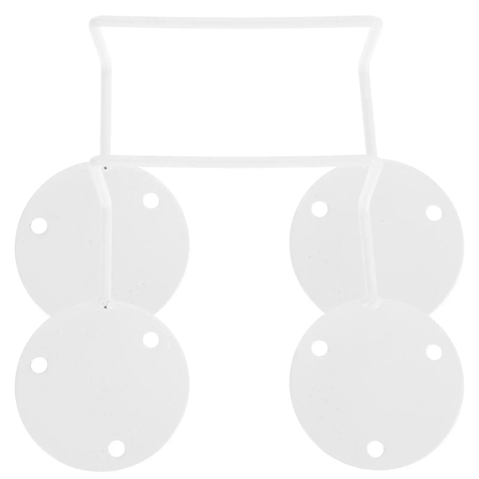 

2 Pcs Non-slip Holder Adjustable Bed with Mattress Frame Squeak Fix Bridge Metal Brackets Iron Anti Pad Stopper