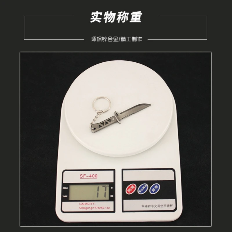 سلسلة مفاتيح Xenohunter Valorant ، نموذج سلاح المشاجرة ، ملحقات اللعبة ، نموذج السكين ، إكسسوارات السيف المعدني ، هدايا الحرف اليدوية ، ألعاب ، 9