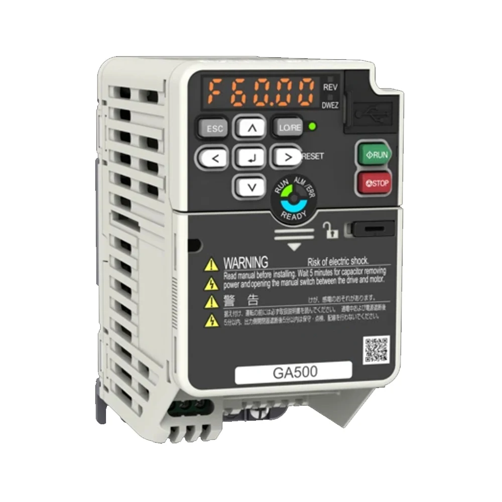 

Yaskawa G500 400V 1P 0.8A 0.1kW CIPR-GA50BB001EBA VFD Drive AC For Motor Application