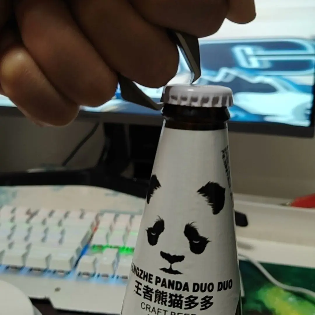 Zewnętrzny EDC Przenośny Wisiorek Wojownik Spartan Otwieracz do Butelek ze Stopu Tytanu