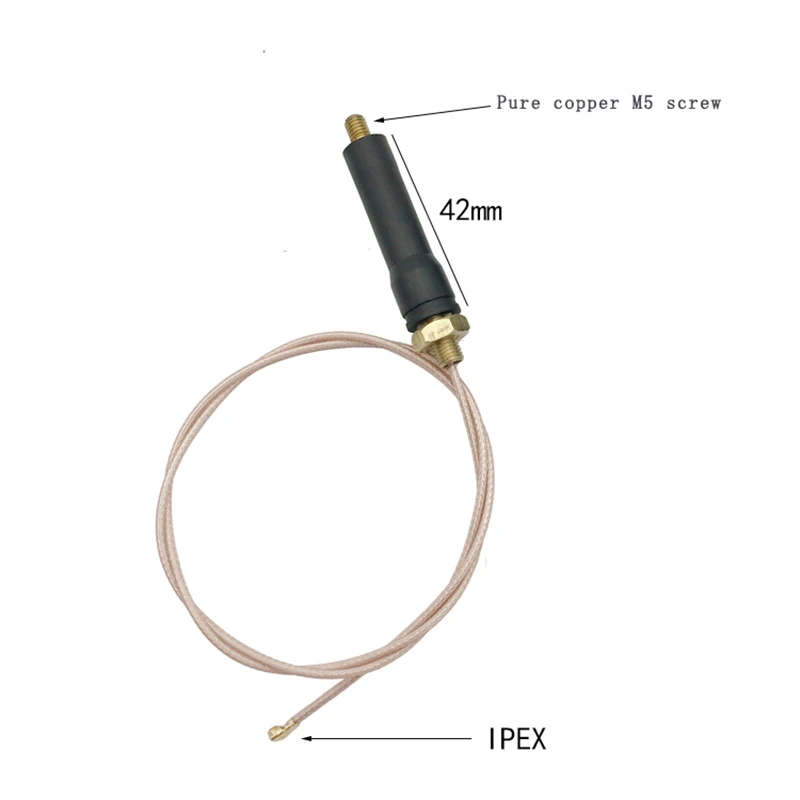 GSM 2.4G 3G 4G 433M 470MHZ 캐비닛 안테나 스탠드 IPEX 커넥터 높은 이득 35dbi 디지털 전송 DTU 모듈 안테나
