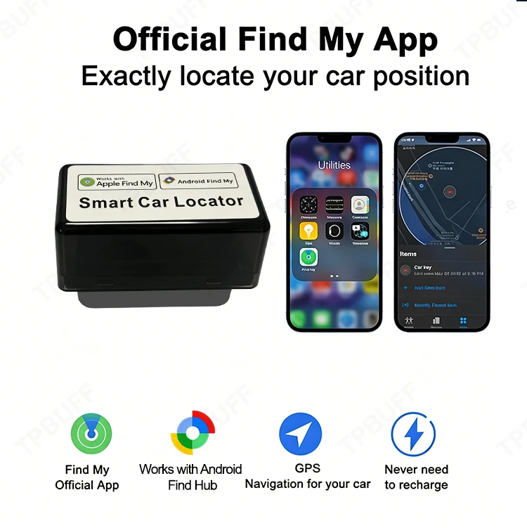 Dual-System Android IOS Google Find My Car OBD für iPhone Kompatibel mit allen Auto-OBD-Ortungsgeräten Überwachungs-Tracker Fahrzeug – Detail 7