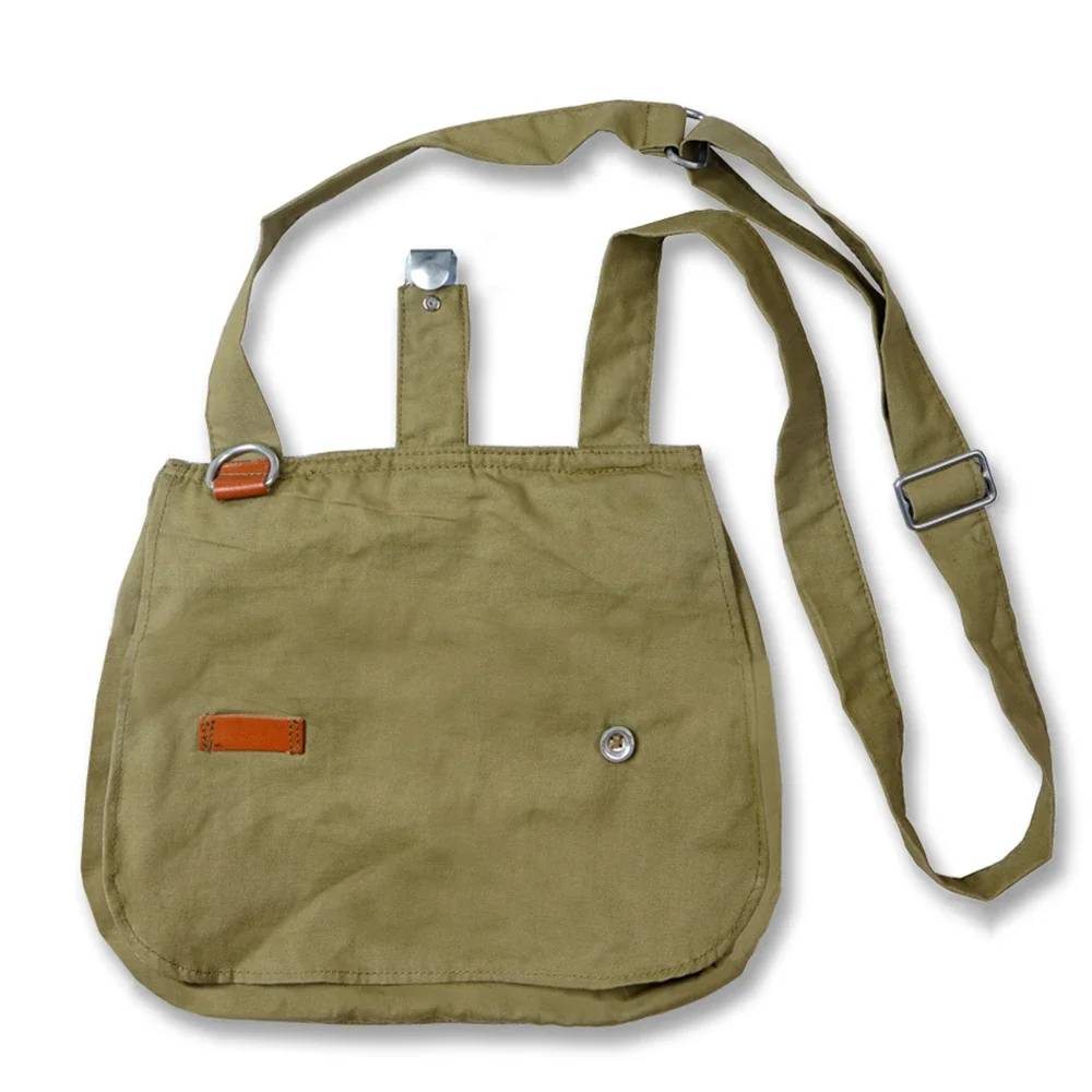 WWII WW2 CHINA ARMY KMT INCLINED SHOULDER BAG POUCH TRAVEL TOOL KIT BAG OUTDOOR