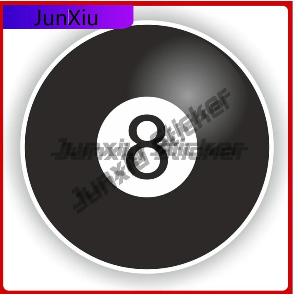 

Lucky 8 Ball Graphics Stickers Custom Stickes And Decals Waterproof Mountain Camper Rv Bumper Decals Room Decoration Refit Stick