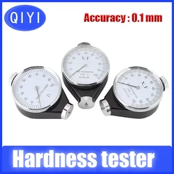 QIYI Shore Type A/O/D Rubber Tire Durometer Hardness Tester Meter 0-100 HA Hardness Measurement Tools Durometer Meter