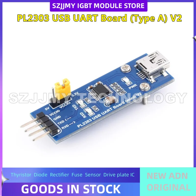 NEW ORIGINAL IN STOCK PL2303GS TTL to USB UART Universal Serial 1.8V Communication Module Interface Optional