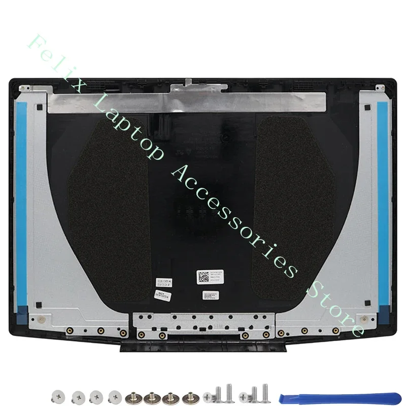 NEW LCD Back Cover Top Lid Front Bezel Hinges Palmrest Bottom Case For Dell G3 Gaming Laptop Case G3 15 3590 P89F 0747KP 07MD2F