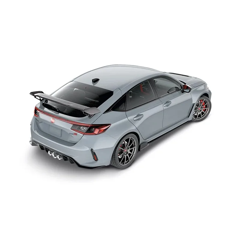 

New 2023 for for Civic Type R Carbon Fiber Wing Rear Trunk Spoiler Condition Compatible with 2005 2015 2019 Models