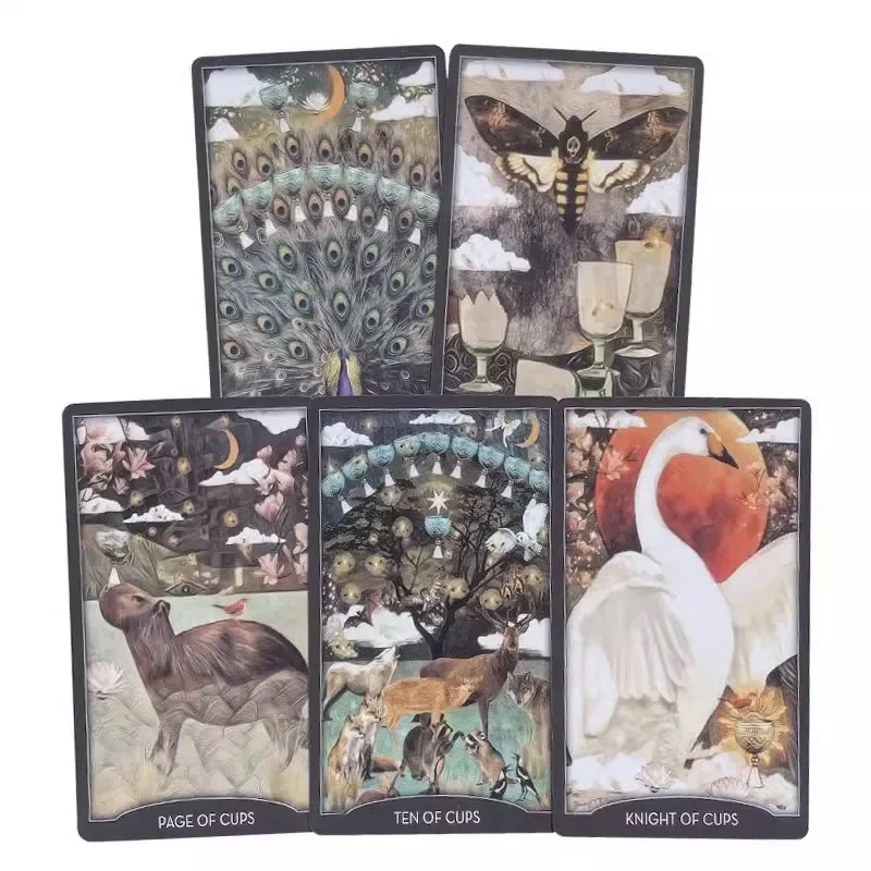 The Guardian Night Tarot Cards Deck Work Life And Love Oracle Cards Gra planszowa Wróżenie Los Rozrywka Karty do gry