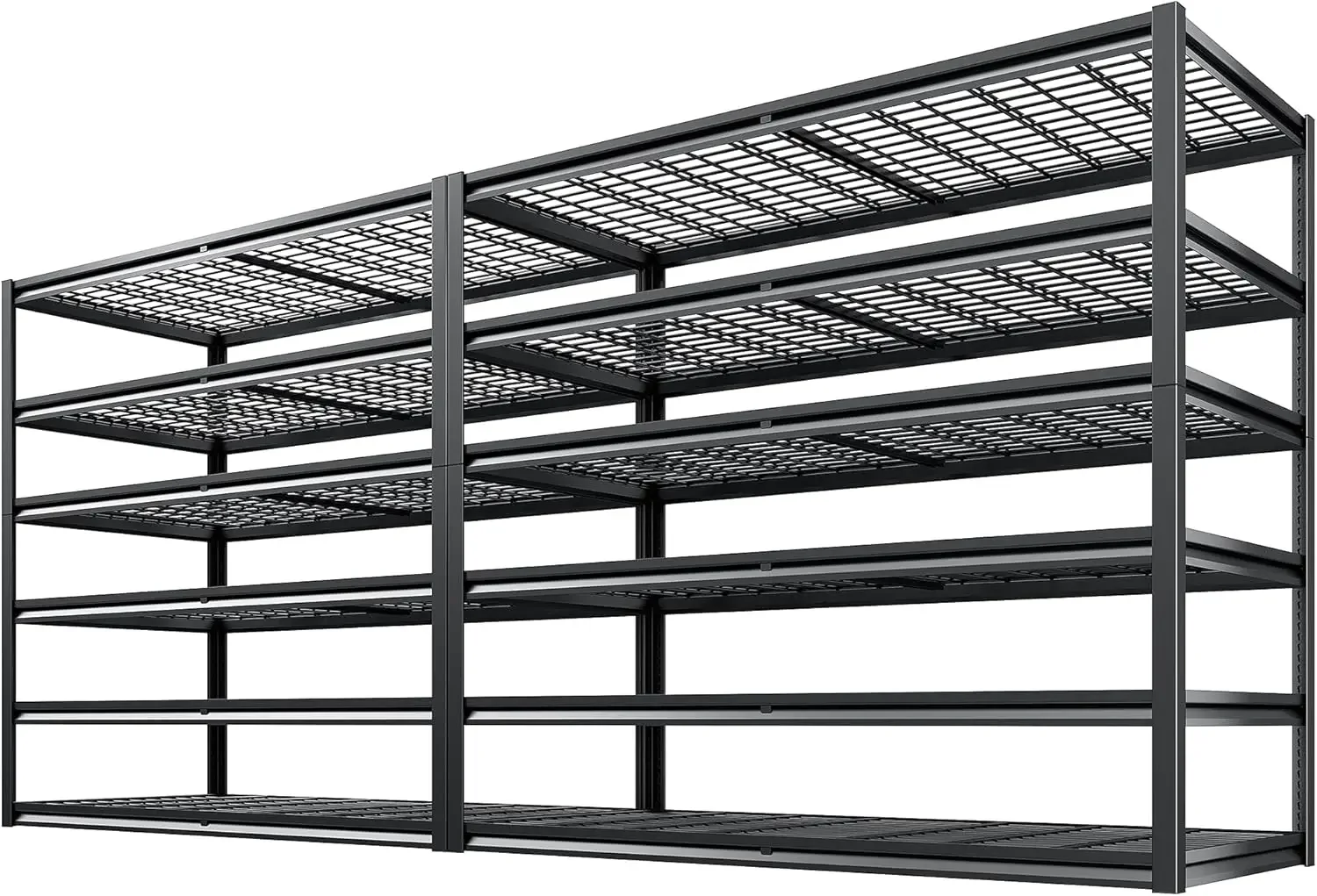 

3500LBS Garage Shelving Storage Shelves Heavy Duty Shelving 55" W x26 D x84 H Metal Shelves with 6 Tier Shelving Units