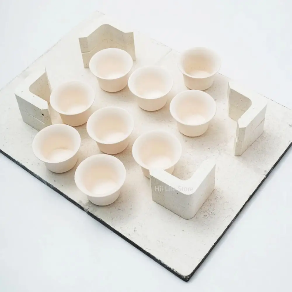 3/6/9cm Ceramic Kiln Tools L-shaped Pillar High Temperature Resistance Electric Kiln Shed Plate Kiln Furniture Ceramic Firing