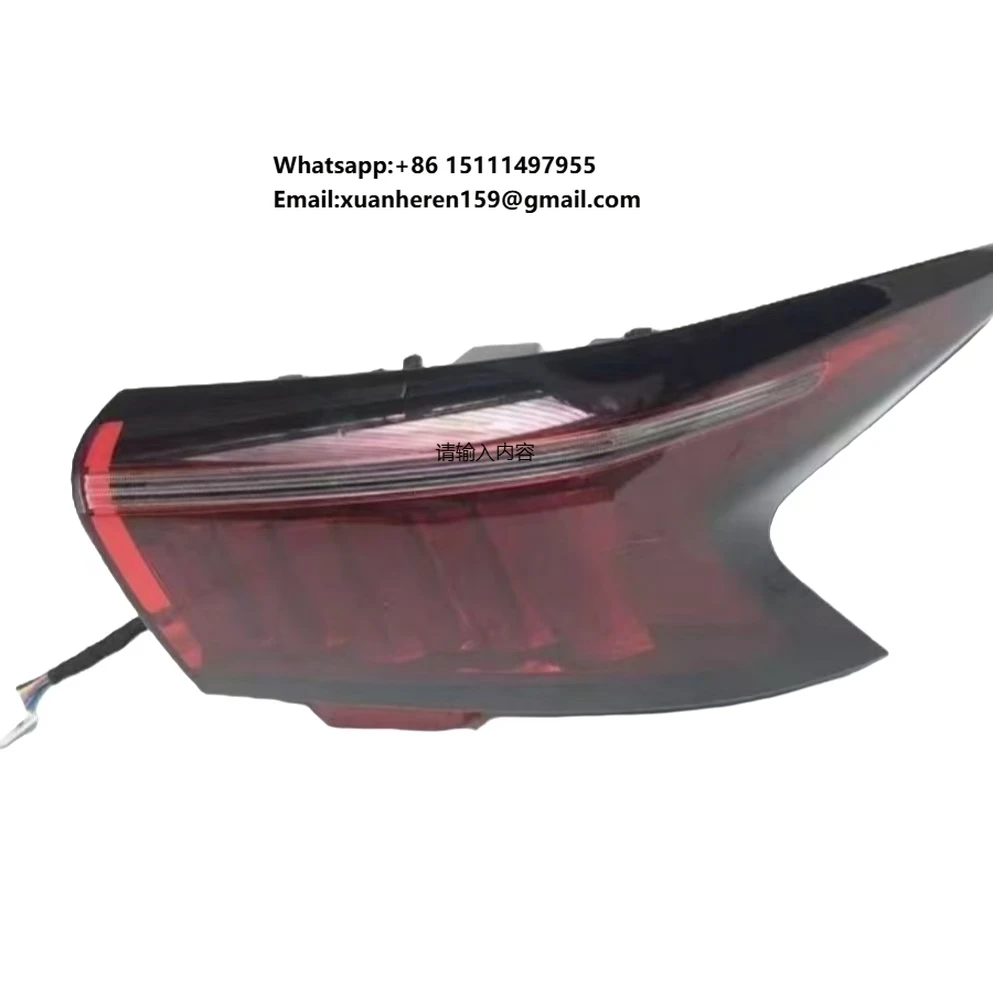 Chery Omoda New LED ABS Tail Lamp Standard Size Rear Light in Red 6V 3000 Lm 3000 K 72W