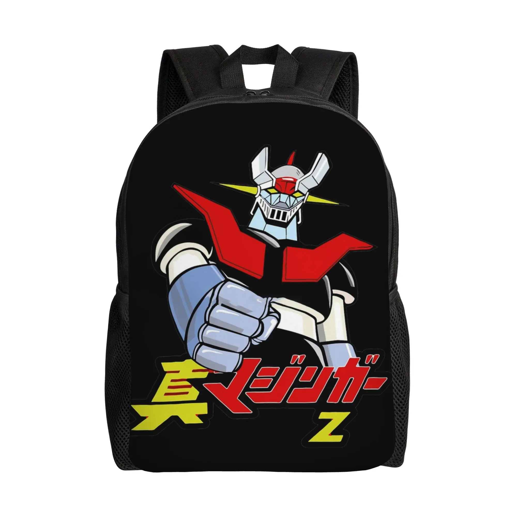 

Рюкзак Mazinger Z Ufo Robot для мужчин и женщин, повседневный студенческий рюкзак для работы, сумка через плечо в стиле аниме, легкая сумка для колледжа