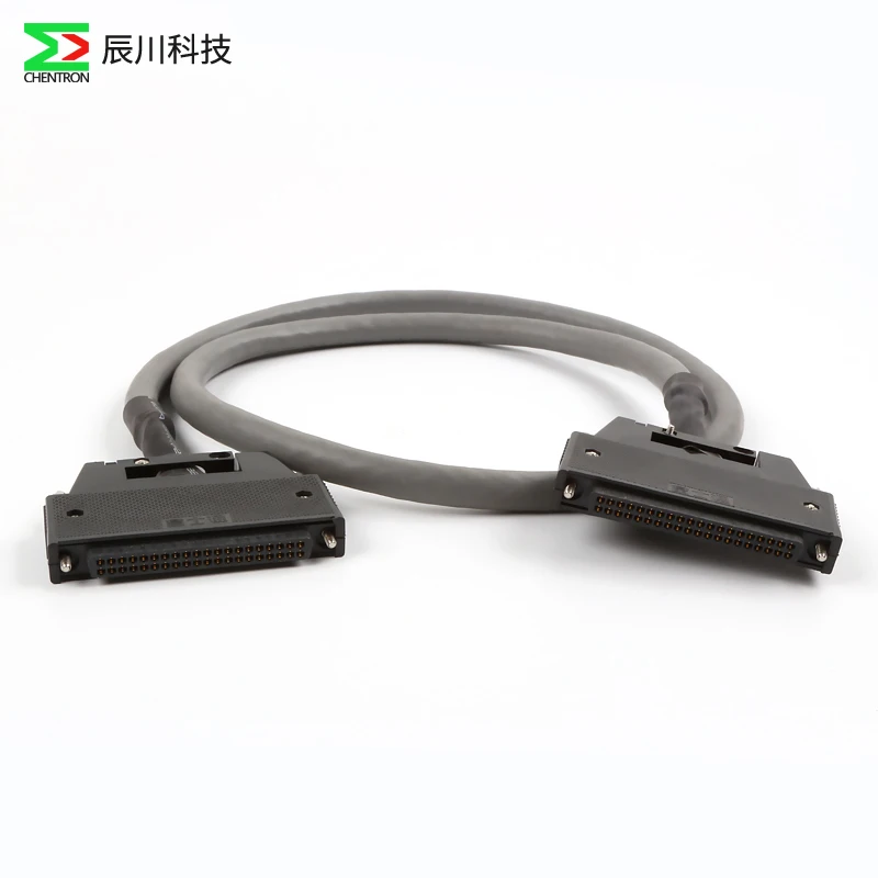 FJ Fujitsu Connection Cable Mitsubishi Q Series IO Adapter Cable 40 Core Shielded Connection Cable Adapter Cable WHF40