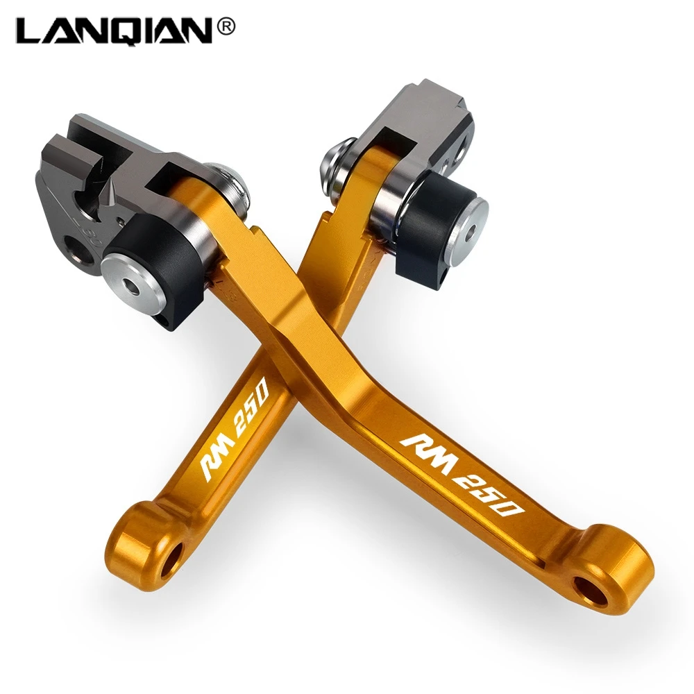 

For SUZUKI RM250 1997 -2000 2001 2002 2003 Pivot Brake Clutch Levers Motorcycle Parts Racing Brakes Handle Dirt Bike