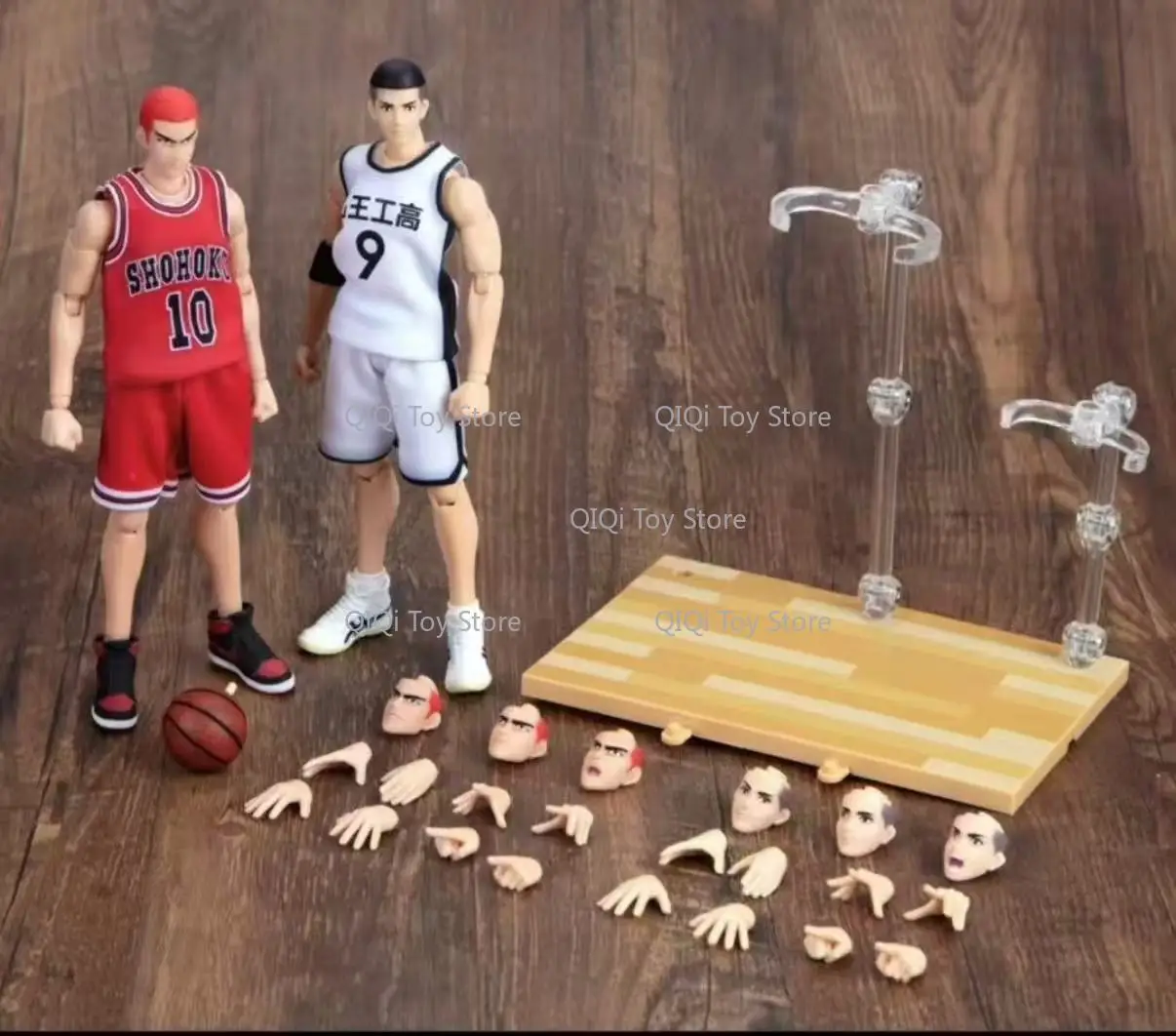 GT Dasheng Model Slam Dunk Master Xiangbei Sakuragi Hanado Red-clothed Bald Mountain King Industrial Zebei Rongzhi Limited Set