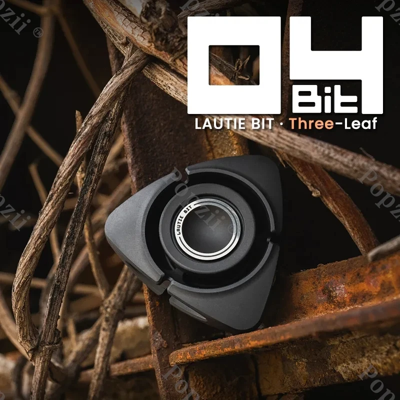 LAUTIE ビット 04 トライ フィジェット スピナー 指先ジャイロ ビット シリーズ EDC フィジェットおもちゃ オフィス ストレス解消ガジェット 不安解消おもちゃ