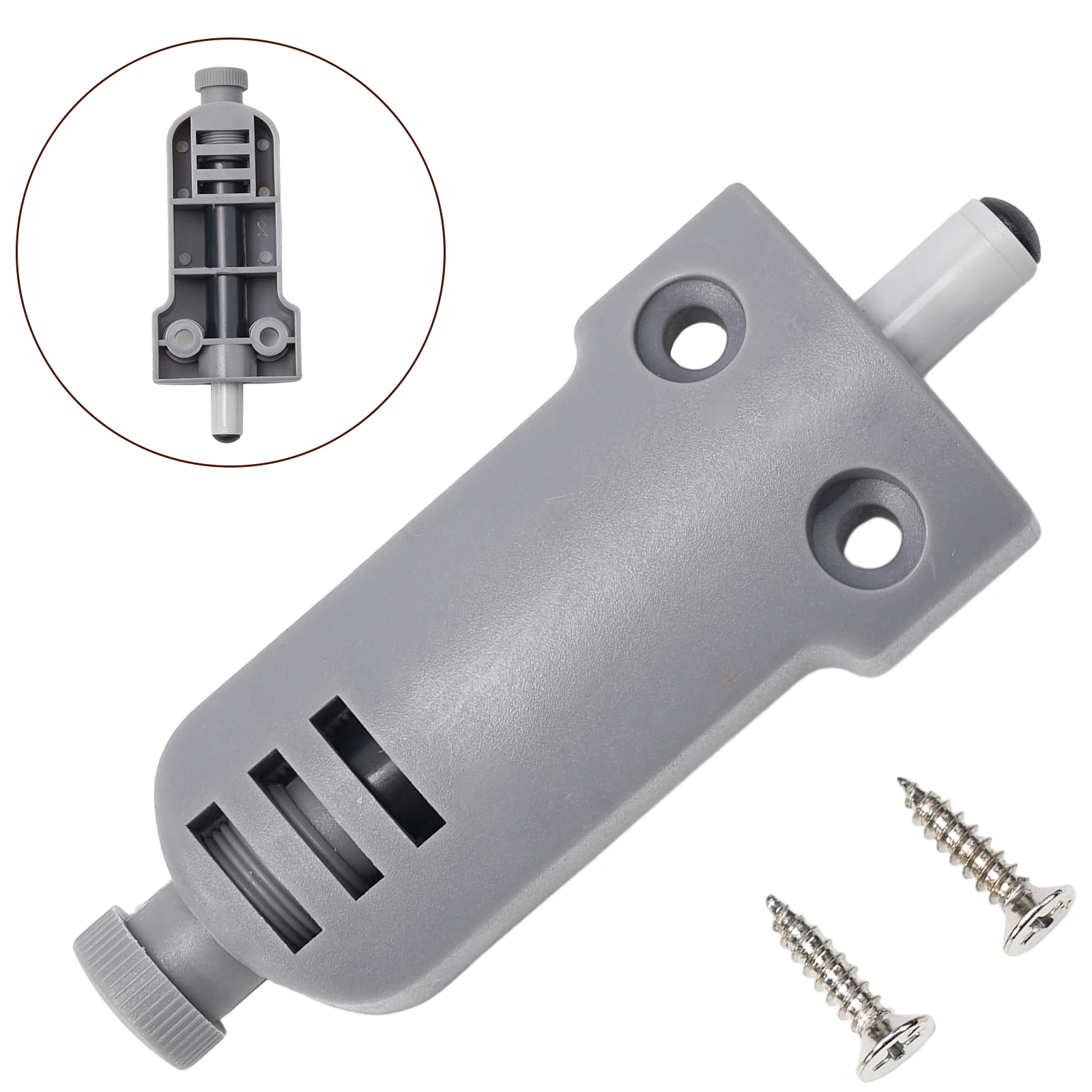 1pc Door Close Damper Buffers Door Piston Wardrobe Cupboard Cabinet Soft Close Kitchen Door Stop Drawer