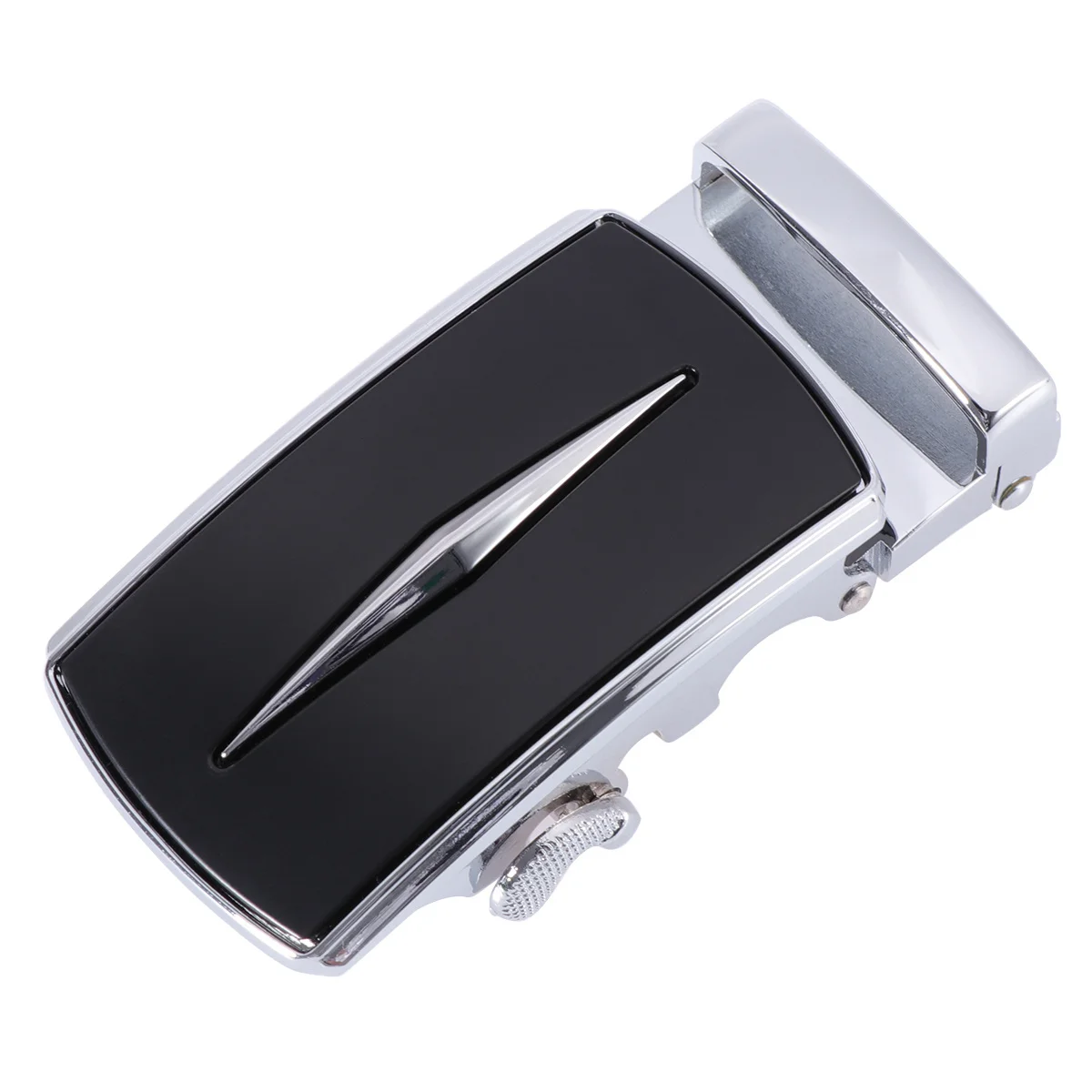 Automatic Belt For 3.5Cm Strap Ratchet Closure Men'S Alloy Buckle Replacement Easy Adjust Belt Buckle Mens