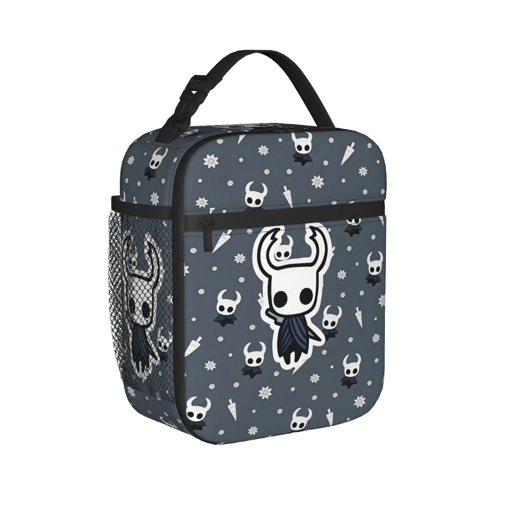 Hornet Hollow Knight Silksong  Lunch Bag Casual Picnic Lunch Box Graphic Design Portable Insulated Tote Food Bags