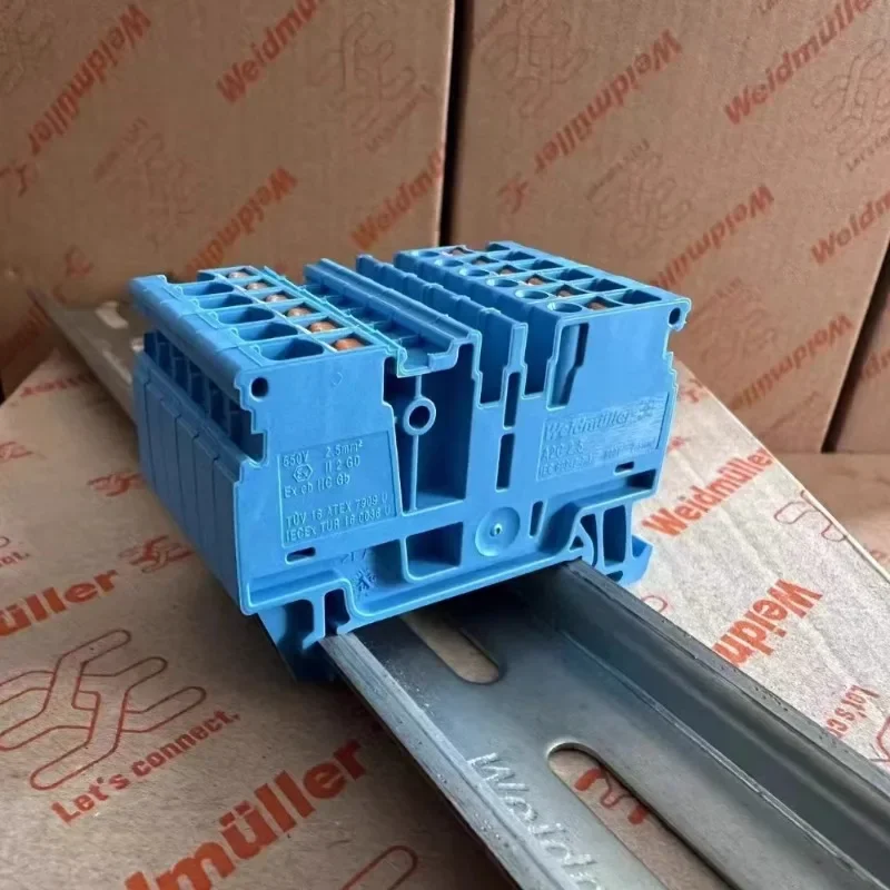 Weidmuller A2C 2.5 BL plug-in blue terminal block 500V 2.5 square 1521880000100PCS