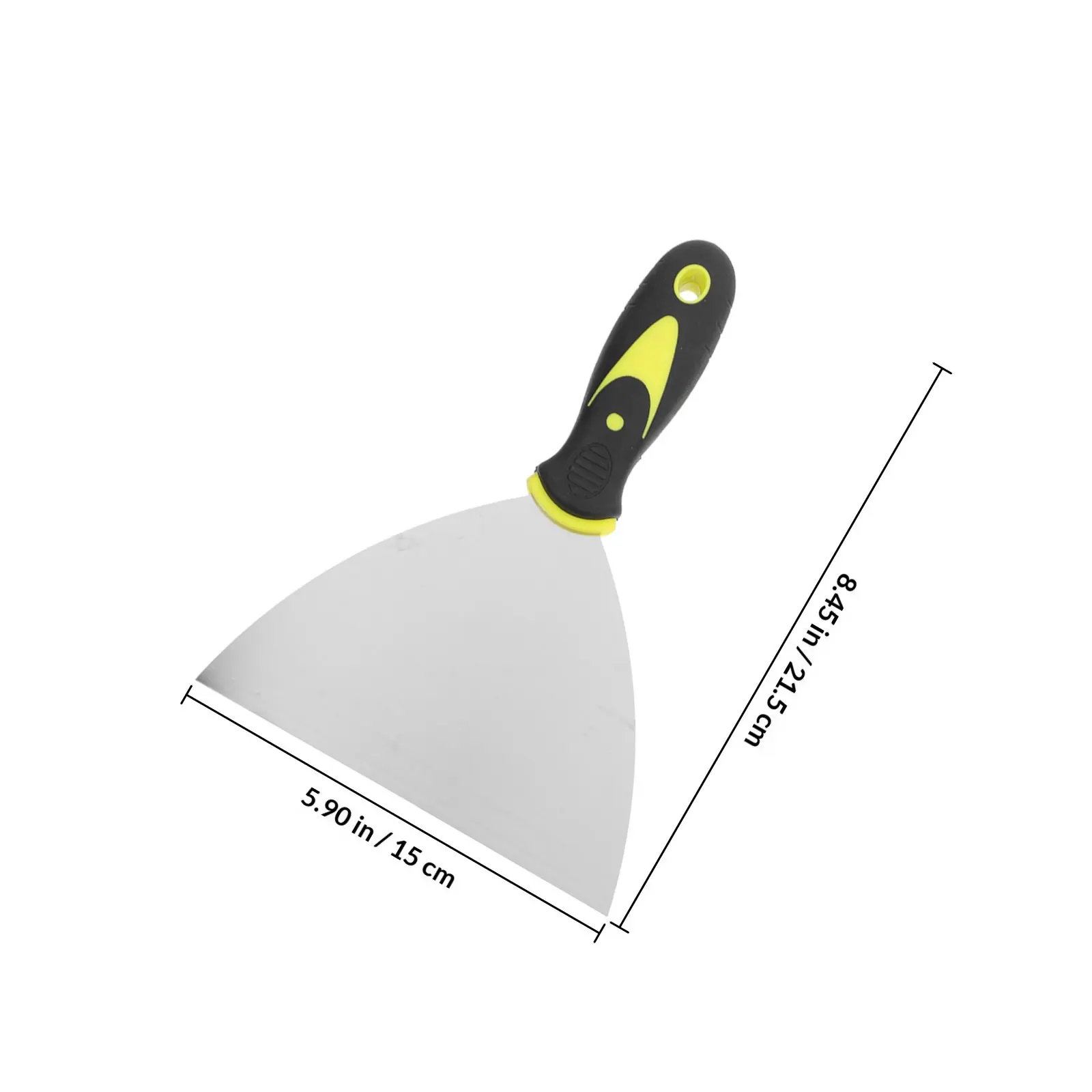 Drywall Taping Knife Set 4 Piece Stainless Steel Flexible Putty Scrapers for Paint Tile Glass Adhesive
