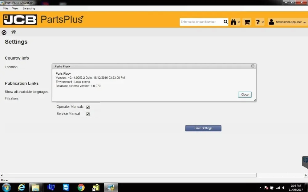 

SpecDiag для JCB: Компактные сервисные руководства 2017+ и каталог запчастей SPP 2.0 + ключ-генератор