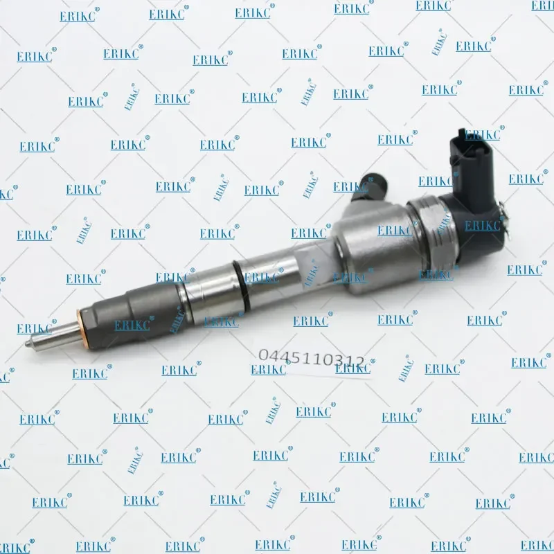 ERIKC CR Engine Injection 0445110312 Auto Fuel Injector Assy 0 445 110 312 Diesel Spare Parts Inyector 0445 110 312 for Bosch