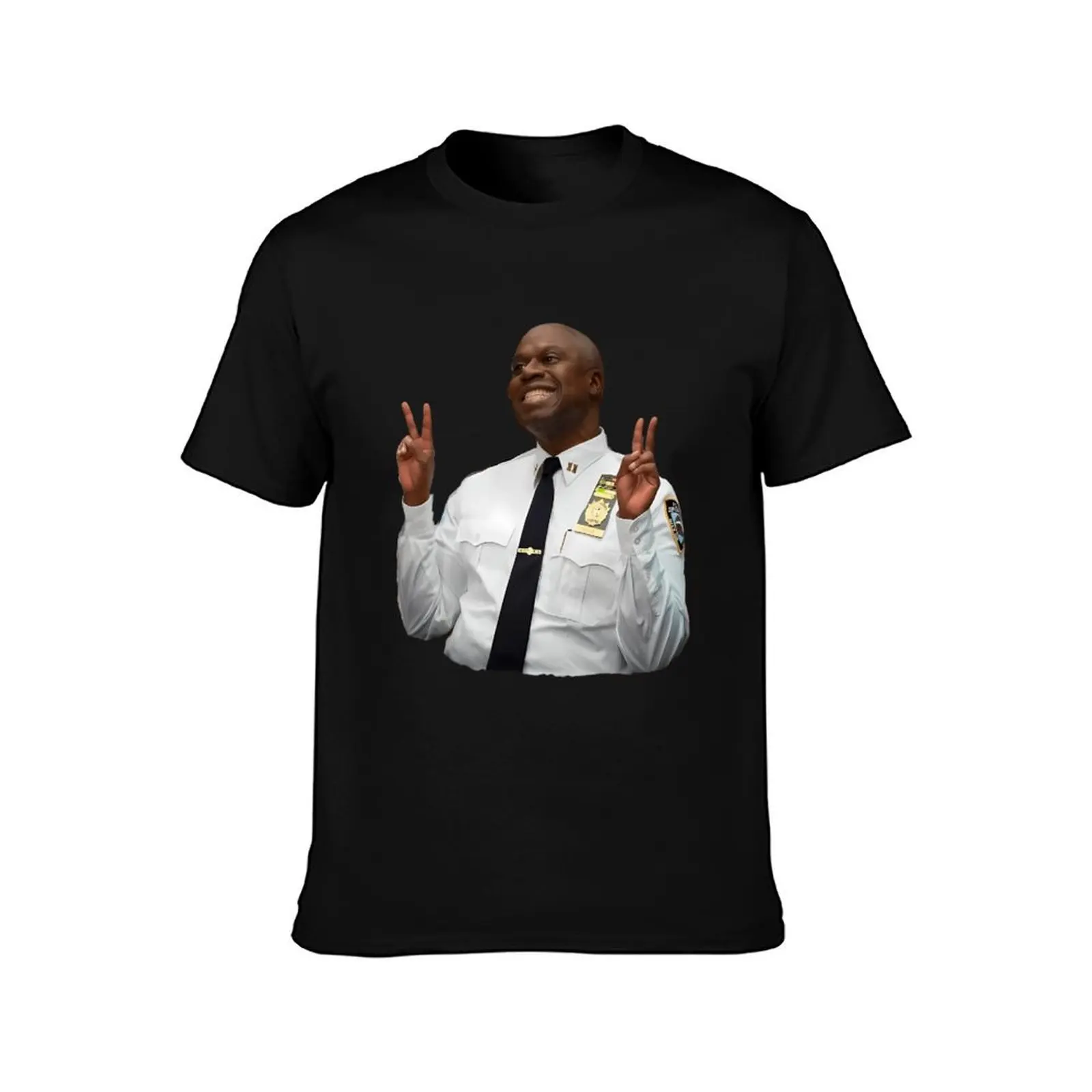 Captain Raymond Holt T-Shirt Work Wear Breathable Tee T-Shirt