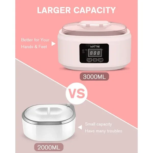 Paraffin Wax Machine for Hand and Feet -Paraffin Wax Warmer Moisturizing Kit Auto-time and Keep Warm Paraffin Hand Wax