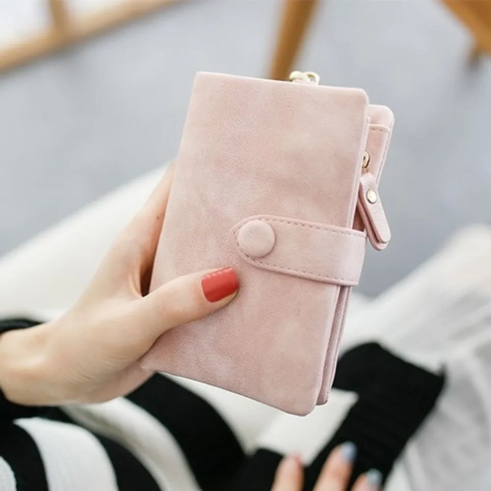 

Casual Polyester Women Wallets Multifunction Large Capacity Wrist Bag Long Zip Phone Purses