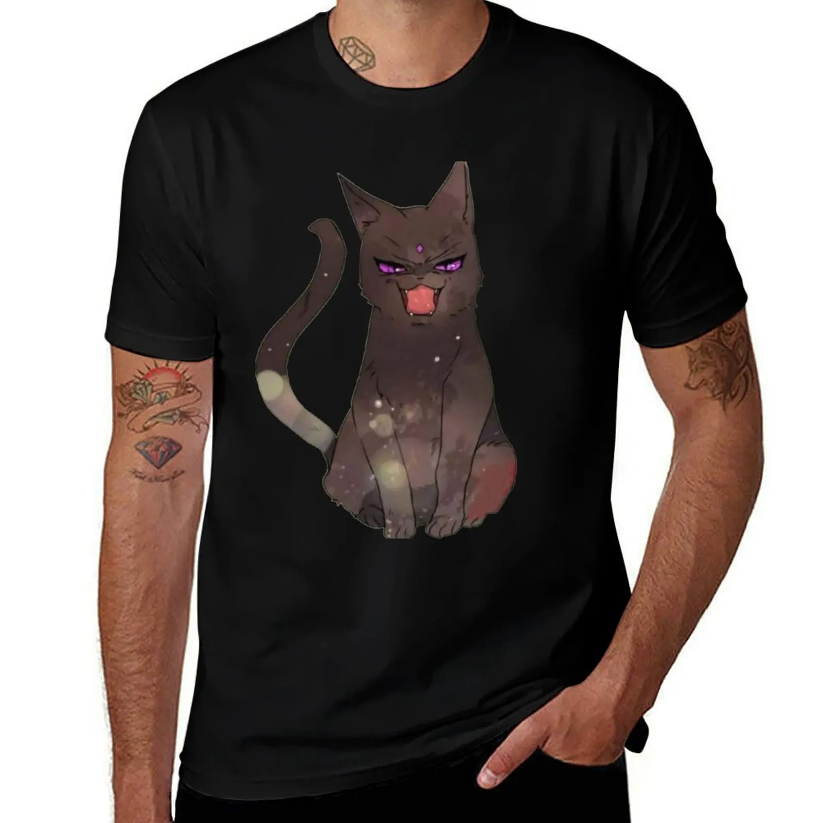 

I raised a beast well : Amon fanart T-Shirt Sports Casual Short Sleeve Cotton Tee