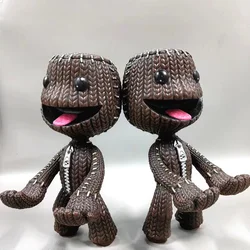 LittleBigPlanet Sackboy Action Figures Mobile Phone Holder Cute Cartoon Doll Sackboy Model Toys Collectibles Children's Gifts