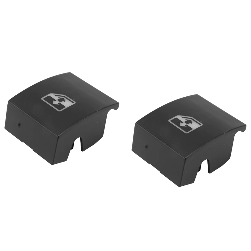 ●2Pcs Electric Window Switch Button Cover 13228881 for MK5 H 04-10 ZAFIRA B 05-11/TIGRA B 04-09