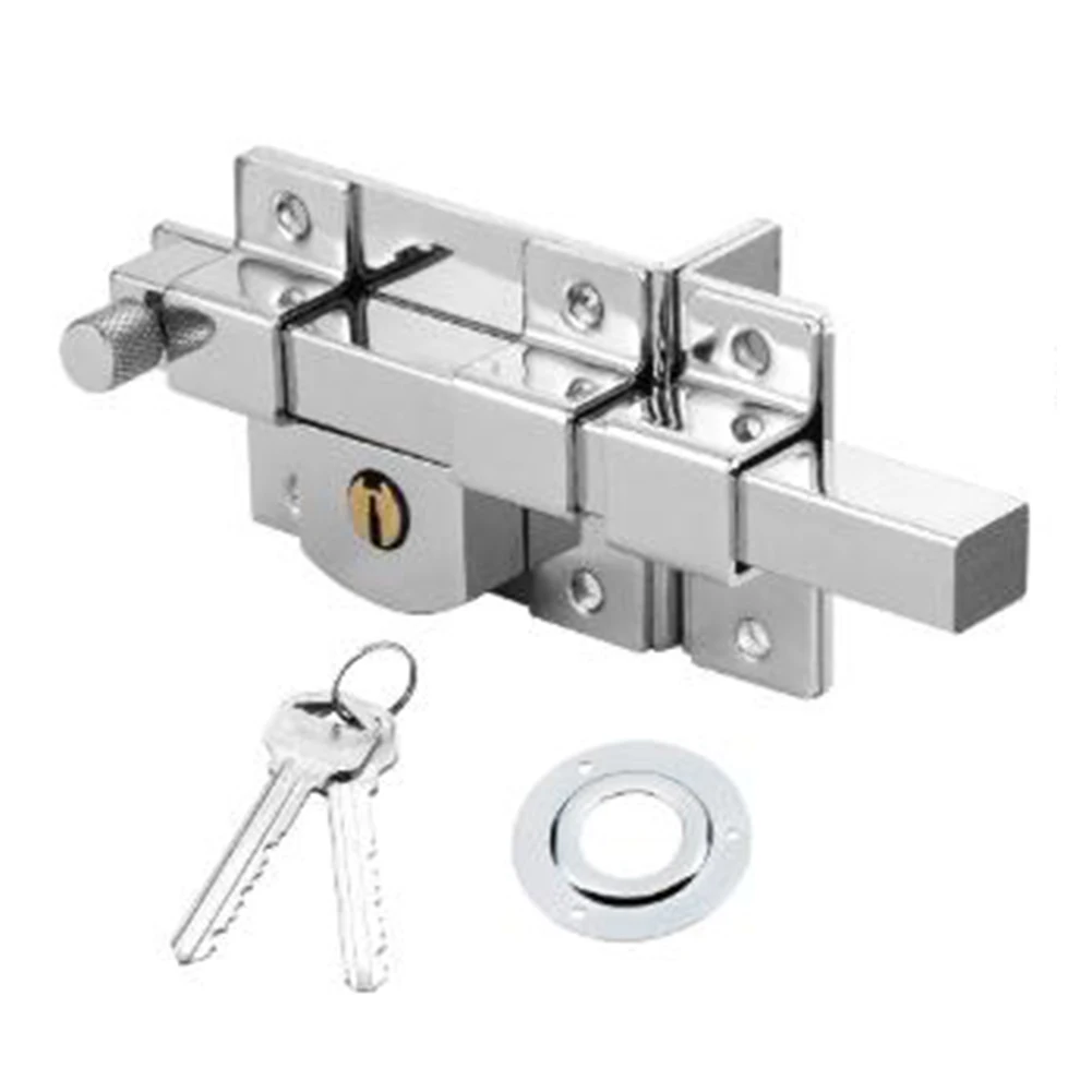 신밀한 키 잠금 시스템 철 기계식 래치 잠금 장치 185*67mm 도난 방지 도어 잠금 장치 오래 지속되는 성능