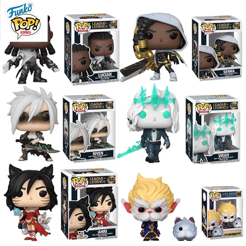 

Funko Pop оригинальная аниме-фигурка League of Legends Silco, экшн-фигурки, игрушки для мальчиков и девочек, детский подарок, коллекционная модель, украшения